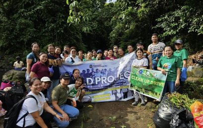 NU Dasma N.E.E.D. Cleans Putakte Falls in Barangay Langkaan II