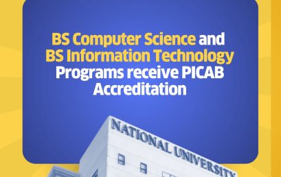 NU Manila’s BSIT programs have received accreditation from the PICAB