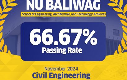 NU Baliwag Achieves Remarkable 66.67% Passing Rate in November 2024 Civil Engineering Licensure Exam