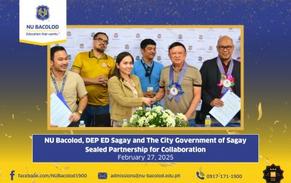 NU Bacolod Seals MOU & MOA with DepEd Sagay & the City Government of Sagay for Education & Community Growth