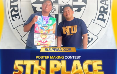 NU Baliwag Shines at BULPRISA Meet: Congratulations to Jim Exequiel Lacanlale for Winning 5th Place in Poster Making Contest!