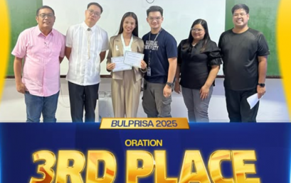 NU Baliwag’s Trisha Euwee Silverio Secures 3rd Place in Oration at BULPRISA Provincial Meet