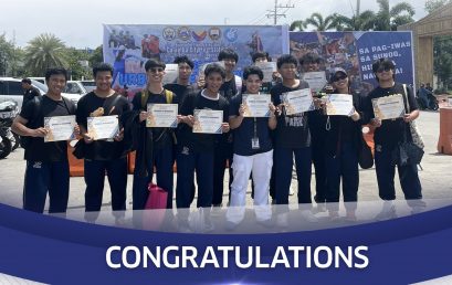 NU Laguna Congratulates our Senior High School Firefighting Team