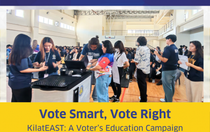 NU East OIrtigas: KilatEAST: A Voter’s Education Campaign