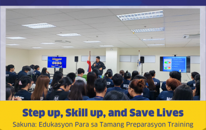 NU East Ortigas- Sakuna: Edukasyon Para sa Tamang Preparasyon
