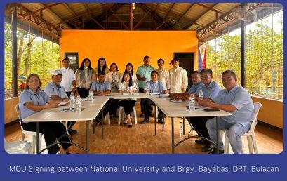 MOU Signing with Brgy. Bayabas, DRT, Bulacan