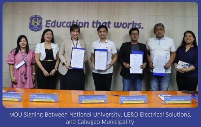 MOU Signing with Cabugao and LE&D MOU Signing with Cabugao and LE&D