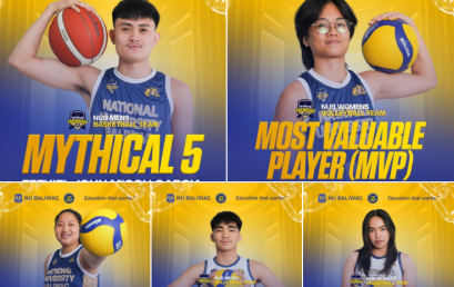 NU Baliwag Shines in Ball Games at the 3rd Nationalian Friendship Games 2025! 💙💛