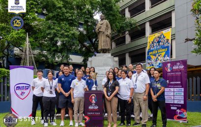 National University was honored to be part of the FIBA Women’s Asia Cup Trophy Tour! 🏀