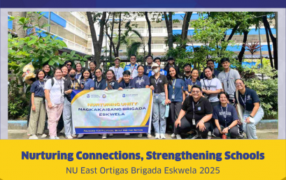 NU East Ortigas-Brigada Eskwela 2025 at Sta Lucia National High School