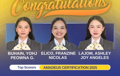 NU Baliwag Tourism Students Earn AMADEUS Certification!