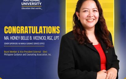 Ma. Honey Belle B. Vicencio, RGC, LPT Elected as Board Member & Vice President External of PGCA