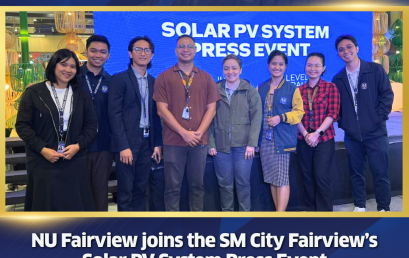 NU Fairview joins the SM City Fairview’s Solar PV System Press Event