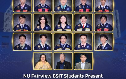 NU Fairview BSIT-MI Students Present Research at International Conferences