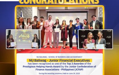 A Proud Achievement for NU Baliwag – Junior Financial Executives!