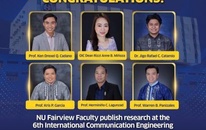 NU Fairview Faculty publish research at the 6th International Communication Engineering and Cloud Computing Conference (CECCC 2024)
