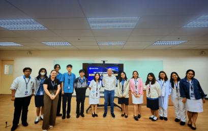 NU East Ortigas Courtesy Call and Contract Signing of White and Blue Scholars