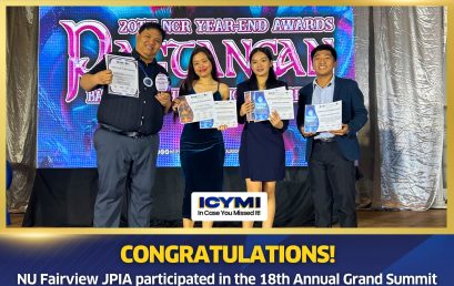 NU Fairview JPIA students participates in the 18th Annual Grand Summit