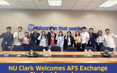 NU Clark Welcomes AFS Exchange Student from Japan