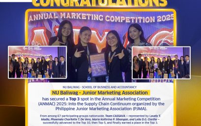 NU Baliwag Marketistas Shine at ANMAC 2025!