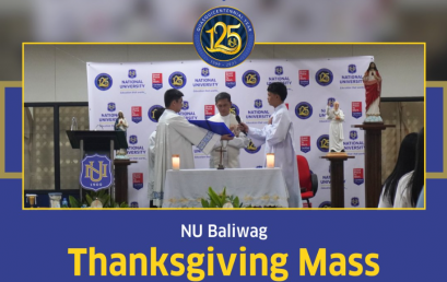 𝐍𝐔 𝐁𝐚𝐥𝐢𝐰𝐚𝐠 𝐎𝐟𝐟𝐞𝐫𝐬 𝐓𝐡𝐚𝐧𝐤𝐬𝐠𝐢𝐯𝐢𝐧𝐠 𝐌𝐚𝐬𝐬 𝐟𝐨𝐫 𝐍𝐚𝐭𝐢𝐨𝐧𝐚𝐥 𝐔𝐧𝐢𝐯𝐞𝐫𝐬𝐢𝐭𝐲’𝐬 𝟏𝟐𝟓𝐭𝐡 𝐅𝐨𝐮𝐧𝐝𝐢𝐧𝐠 𝐀𝐧𝐧𝐢𝐯𝐞𝐫𝐬𝐚𝐫𝐲