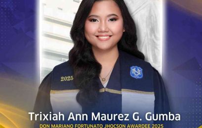 NU Manila Don Mariano Fortunato Jhocson Awardee 2025