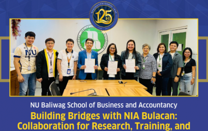 NU Baliwag Seals Partnership with NIA Bulacan for Community Development and Innovation