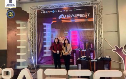 National University Delegates Present  Research at the 2025 AI Fest in Iloilo