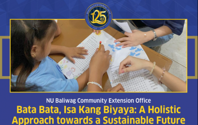 NU Baliwag Champions Child Welfare Through “Bata Bata, Isa Kang Biyaya: A Holistic Approach Towards a Sustainable Future”