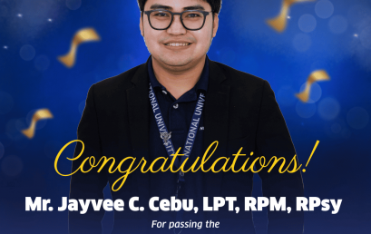 NU East Ortigas Celebrates Mr. Jayvee Cebu!