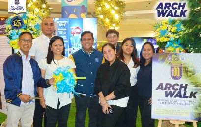 ArchWalk Exhibit Opens at SM City Manila for NU COA’s 80th Year