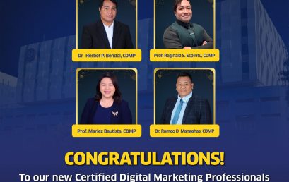 NU Fairview SBA Faculty Attain Certified Digital Marketing Professional (CDMP) Certification