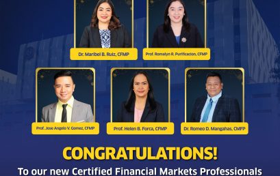 NU Fairview SBA Faculty Earn Certified Financial Markets Professional (CFMP) Certification