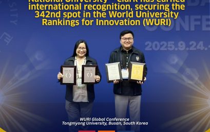 NU Clark Ranks 342nd in the World!