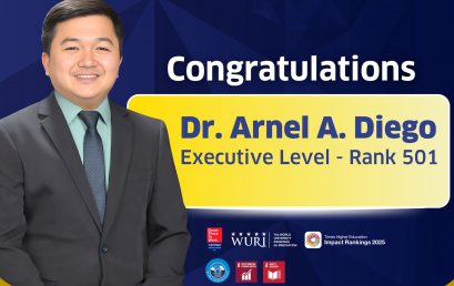 Congratulations to our Executive Director, Dr. Arnel A. Diego and Academic Director, Prof. Priscilla M. Evangelista, on their well-deserved promotions!