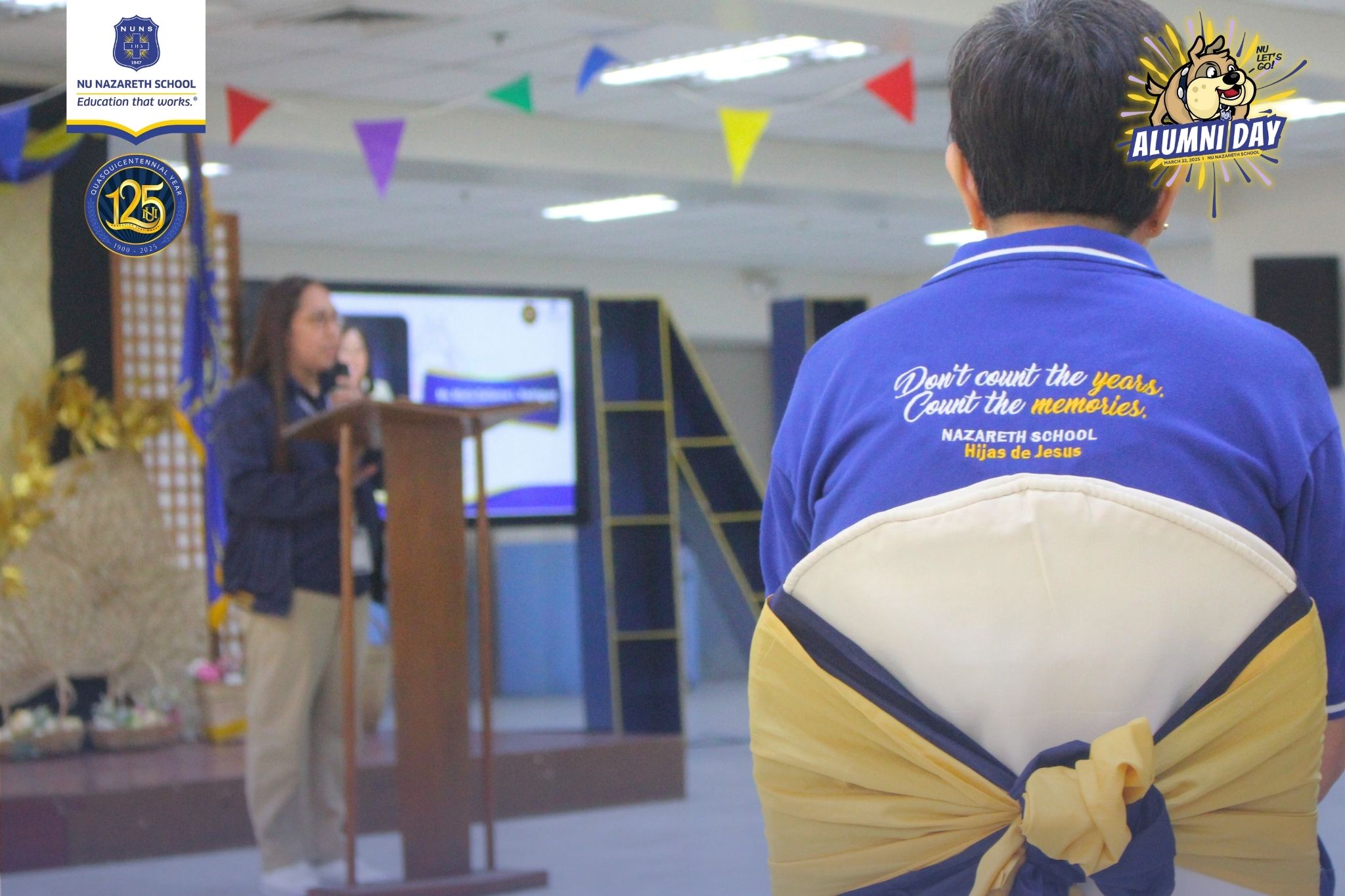 “Don’t count the years, count the memories.”