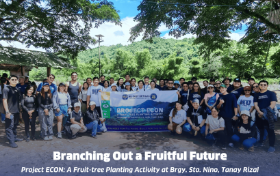 NU East Ortigas- Project ECON: A Tree Planting Activity Batch 2