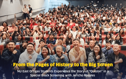 NU East Ortigas Block Screening of Quezon at SM Cinema East Ortigas