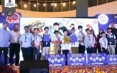 National University Grants Scholarships at SM Super Spelling Bee 2025