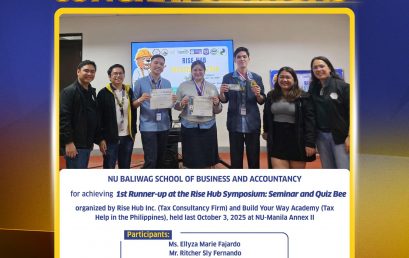 NU Baliwag SBA Shines at the Rise Hub Symposium: Seminar and Quiz Bee NU Baliwag SBA Shines at the Rise Hub Symposium: Seminar and Quiz Bee