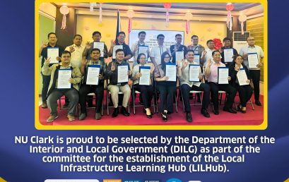 NU Clark Joins DILG Committee for the Establishment of the Local Infrastructure Learning Hub (LILHub) in Central Luzon