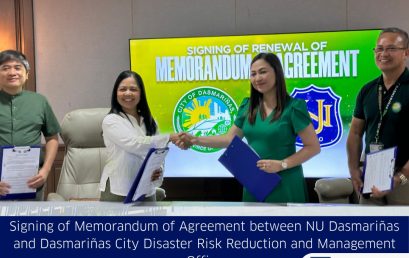 NU Dasmariñas and Dasmariñas CDRRMO Forge Strategic Alliance for Disaster Resilience NU Dasmariñas and Dasmariñas CDRRMO Forge Strategic Alliance for Disaster Resilience