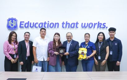 NU’s Psychometrician Topnotcher Edcelyn Constantino Pays Courtesy Visit to the University President