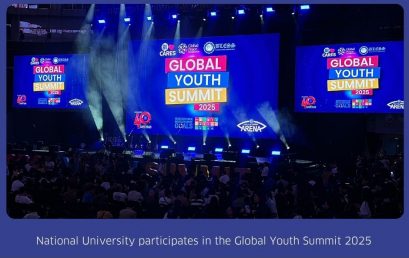National University participates in the Global Youth Summit 2025