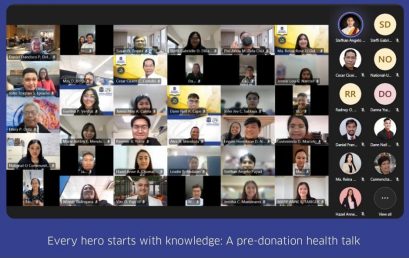 Webinar on SDG 3 – Every Hero Starts with Knowledge : A Pre-Donation Health Talk