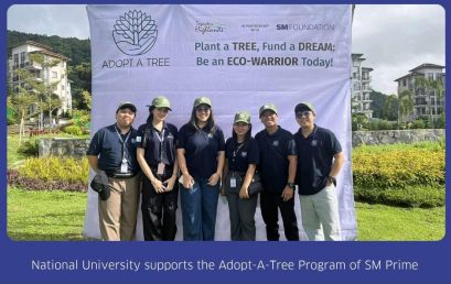 National University supports the Adopt-a-tree Program