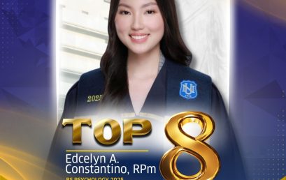 National University Produces Top 8 Psychometrician Board Exam Passer, Edcelyn Constantino