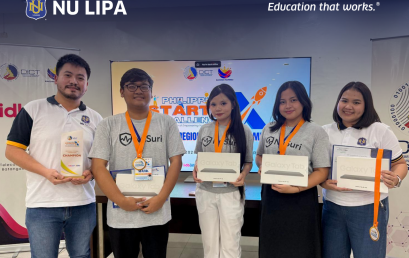 NU Lipa’s Team Hirayon Claims Regional Championship in Philippine Startup Challenge 10