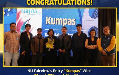 NU Fairview’s entry “Kumpas” won Short Film of The Year at the Liwanag: CineKwento Film Festival 2025