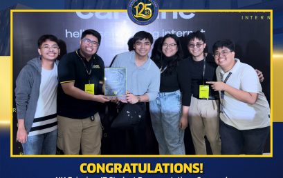 NU Fairview IT Student Representatives Crowned CHAMPIONS in the Non-Technical Application Track at the Caffeine AI Hackathon 2025